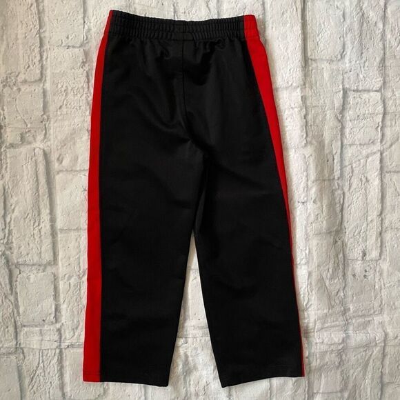 Under Armour toddler boys 4 pull on athletic pants black & red - Picture 5 of 5